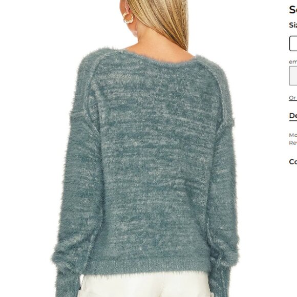 NWT L Free People Serendipity V Neck - Picture 3 of 15